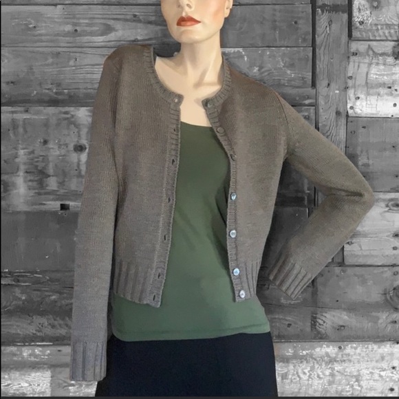 J. Crew Sweaters - J. Crew brown cardigan